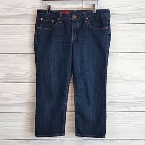 Adriano Goldschmieo the Crop darkwash blue denim cropped jeans Size 31R